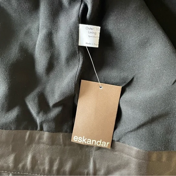 Eskandar Leather Jacket with Silk Lining - Picture 12 of 12